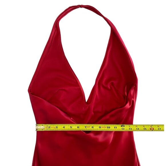 Mac Duggal Open Back Halter Dress - Picture 10 of 13